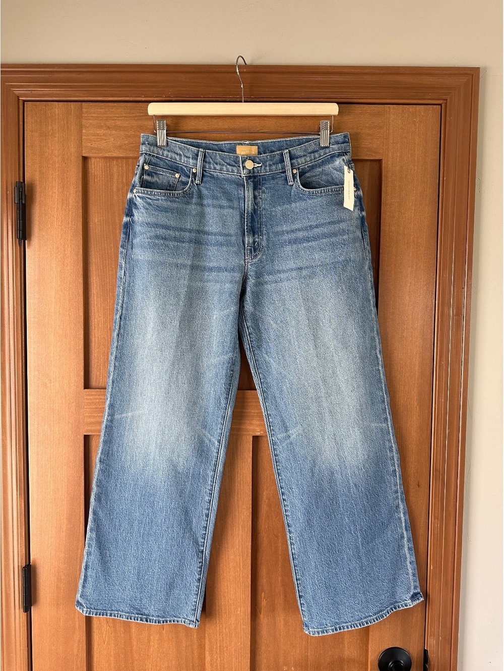 NWT MOTHER The Mid Rise Maven Ankle Jeans in Magic School Bus Wash Women’s 29 - Picture 11 of 15